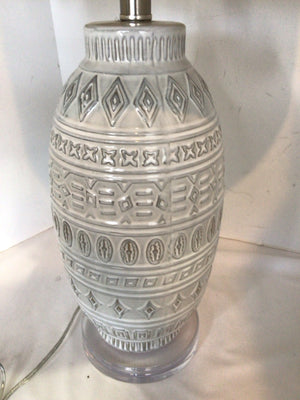 Modern Cream Ceramic Lamp