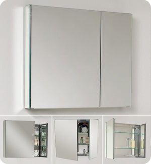 Modern Mirrored Front NEW Hanging Medicine Cabinet