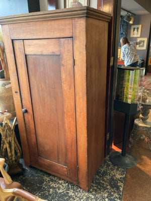 Vintage Brown Wood Cabinet
