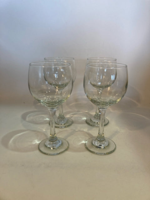 Wine Clear Set of 4 Glasses