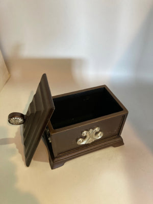 Trinket Wood Brown Box