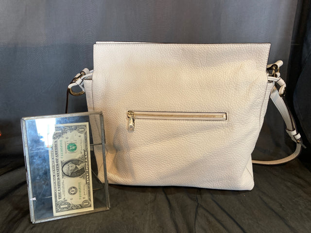 Henri Bendel Leather White Purse