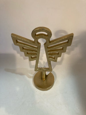 Gold Metal Angel Figurine