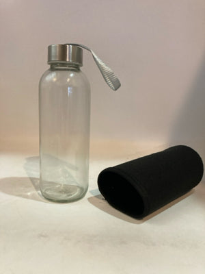 Black Glass Bottle