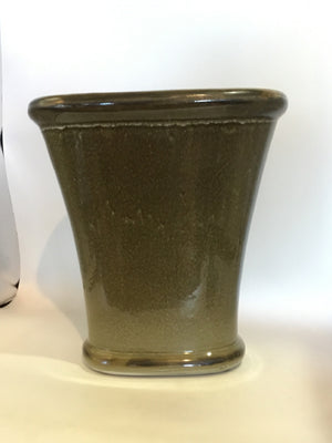 Planter Green Clay Vase Misc