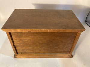 4 Drawer Wood Brown Box