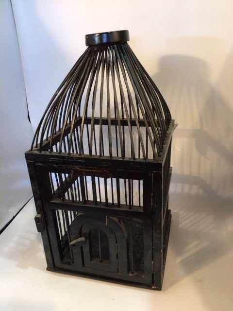 Brown Wood As Is Bird Cage