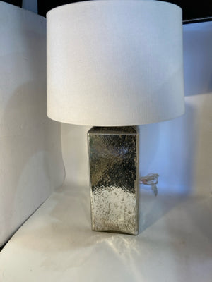 Silver Metal Lamp