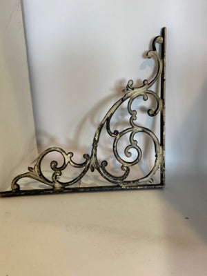 Corner Iron Painted Architectural Accent