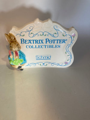 Wedgwood Beatrix Potter White/Multi Ceramic Peter Rabbit Figurine