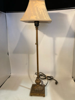 Vintage Table Black/Gold Resin Lamp