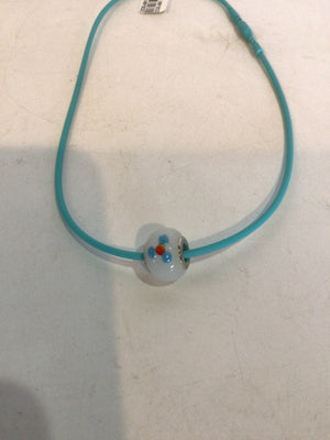 Orange/Blue Turquoise Bracelet