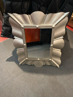 Gray Metal Mirror