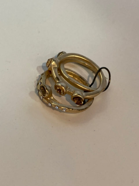 Gold Set of 3 Ring