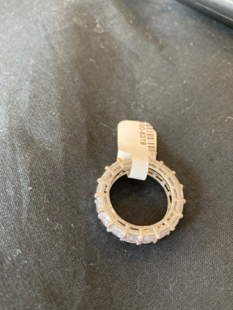 Silver Cubic Zirconia Ring