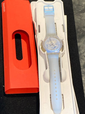 Swiss Iridescent Plastic Watch