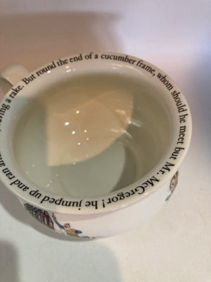 Wedgwood Beatrix Potter White/Multi Ceramic Peter Rabbit Bowl