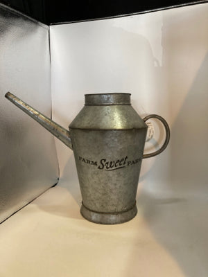 Oversized Galvanized Words Watering Can