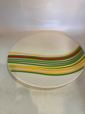 Italian Green/Yellow Ceramic Plate