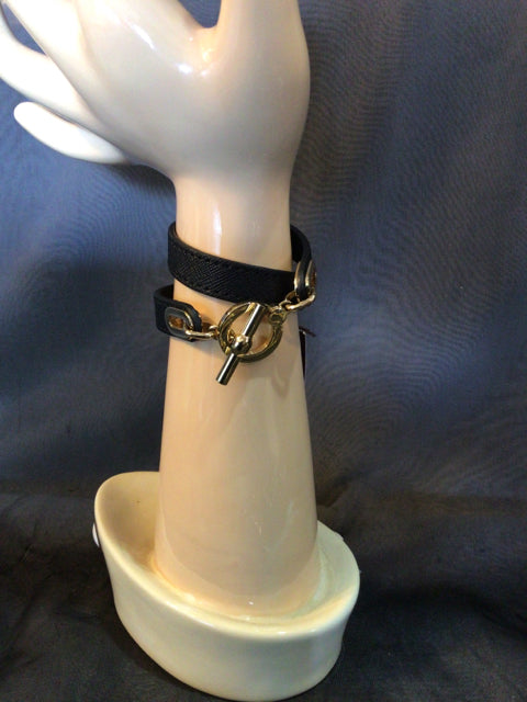 Henri Bendel Black Wrap Bracelet