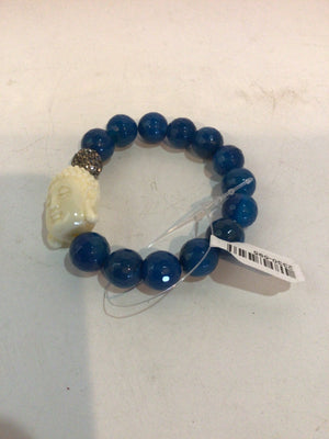 Blue/White Buddha Bracelet