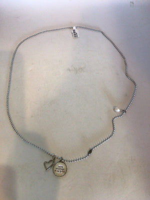 Silver Dog Tags Necklace