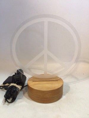 Whimsical Peace Signs Light Fixture