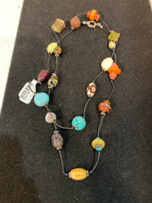 Multi-Color Beads Necklace