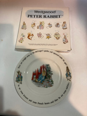 Wedgwood Decorative White/Multi Ceramic Beatrix Potter Plate