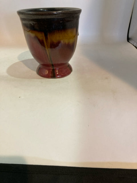 Red/Black Ceramic Vase