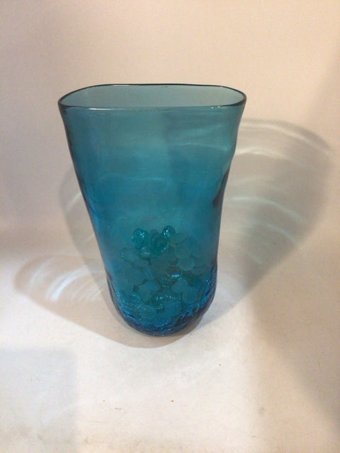 Blue Glass Vase
