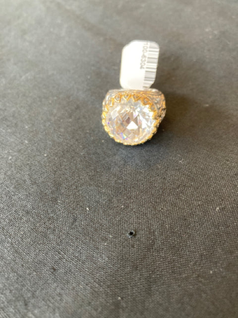 Clear Cubic Zirconia Ring