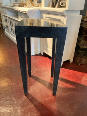 Modern Faux Marble Black Table