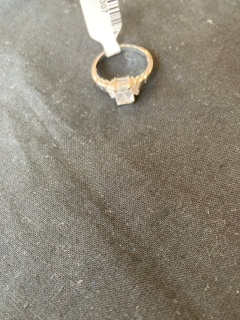 Clear Cubic Zirconia Ring