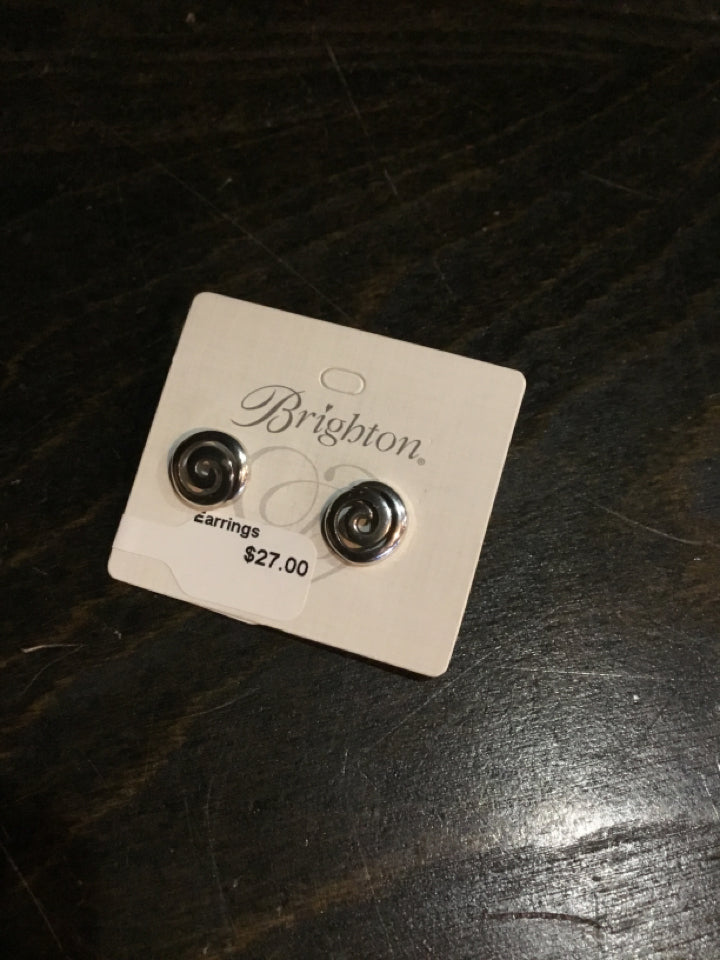 Brighton Silver Bangle Earrings