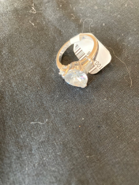 Clear Cubic Zirconia Ring