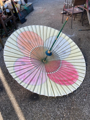 Vintage Multi-Color Paper Umbrella