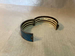 Blue Snakeskin Bracelet