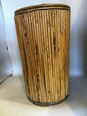 Vintage Brown Bamboo Umbrella Stand