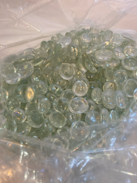 Bag of Iridescent Glass Pebbles Misc