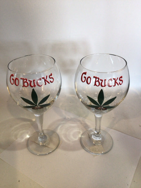 Wine Clear Glass Buckeye Glasses